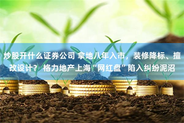 炒股开什么证券公司 拿地八年入市，装修降标、擅改设计？ 格力地产上海“网红盘”陷入纠纷泥沼