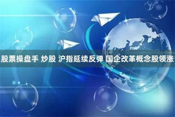 股票操盘手 炒股 沪指延续反弹 国企改革概念股领涨